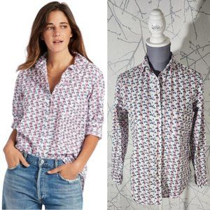Grayson Bicycles Printed The Hero Button Front Shirt